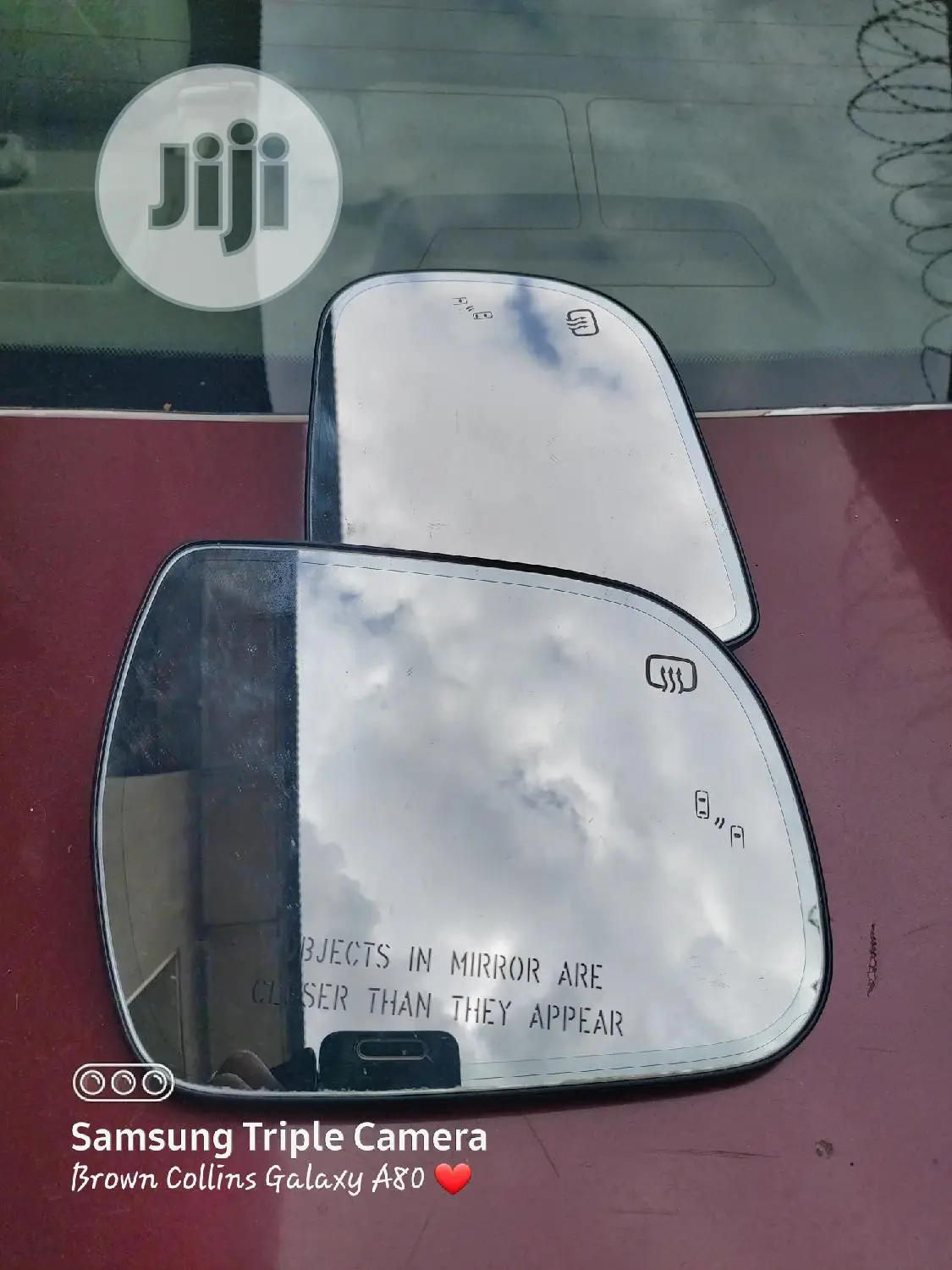 Toyota Sienna 2018 Side Mirror Glasses With Driving Sensors