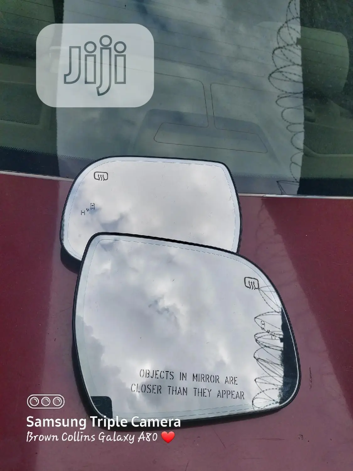 Toyota Sienna 2018 Side Mirror Glasses With Driving Sensors