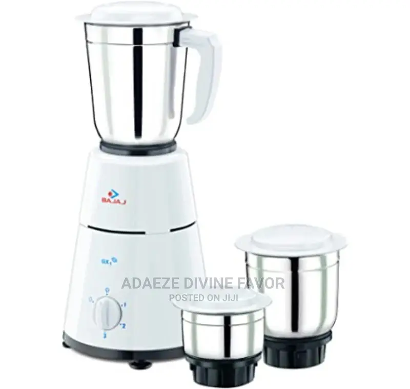 Bajaj Gx-1 Mixer Grinder 500w 3jars