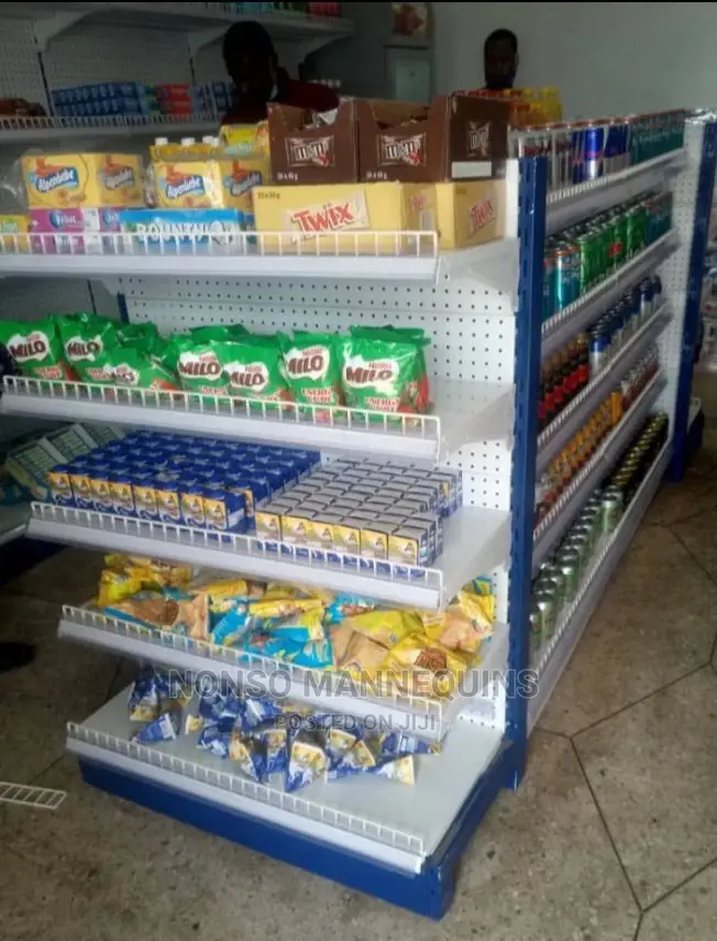 2metres Height Single Sided Display Shelves