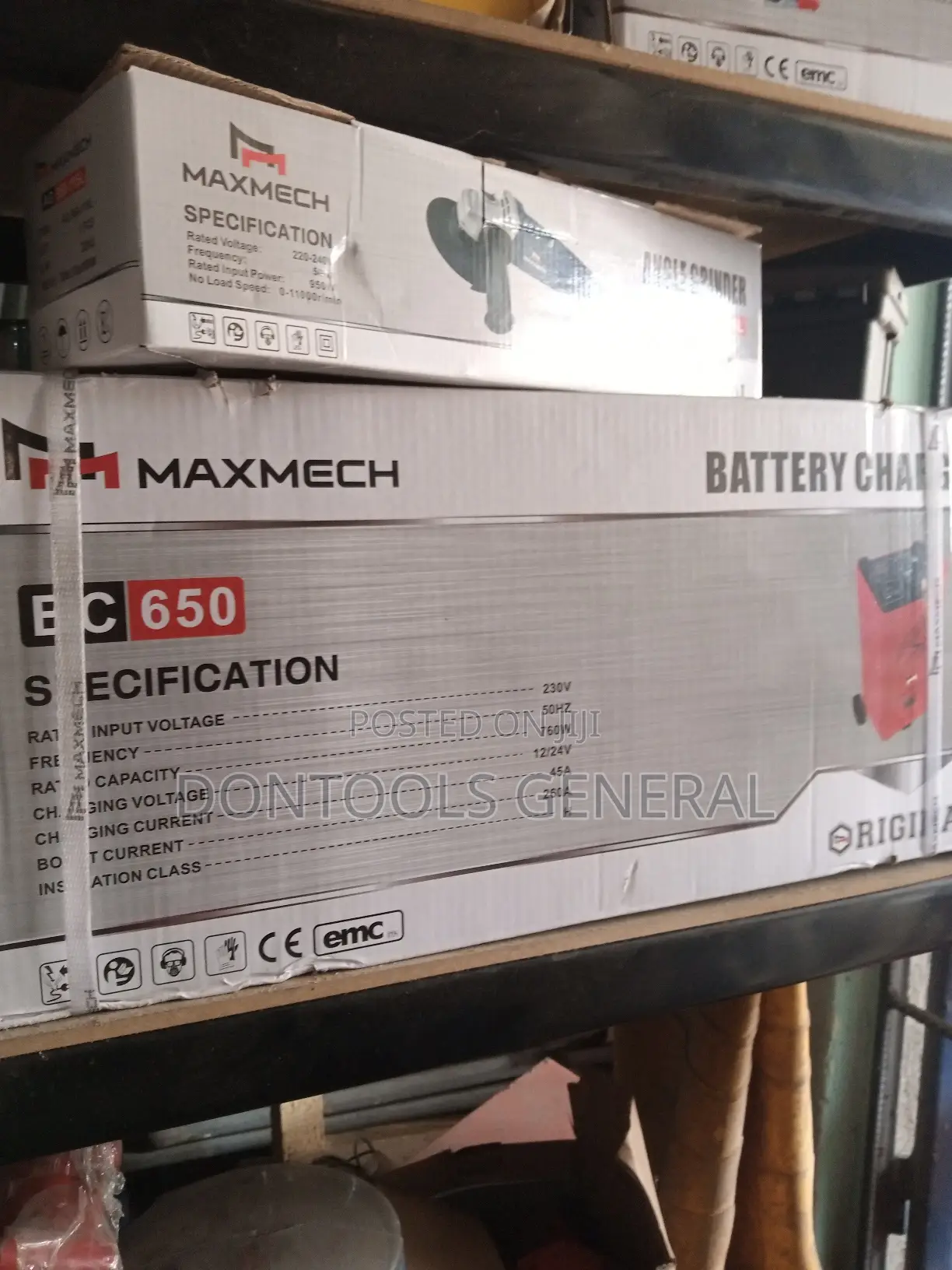 Maxmech Battery Charger 650 AMPS