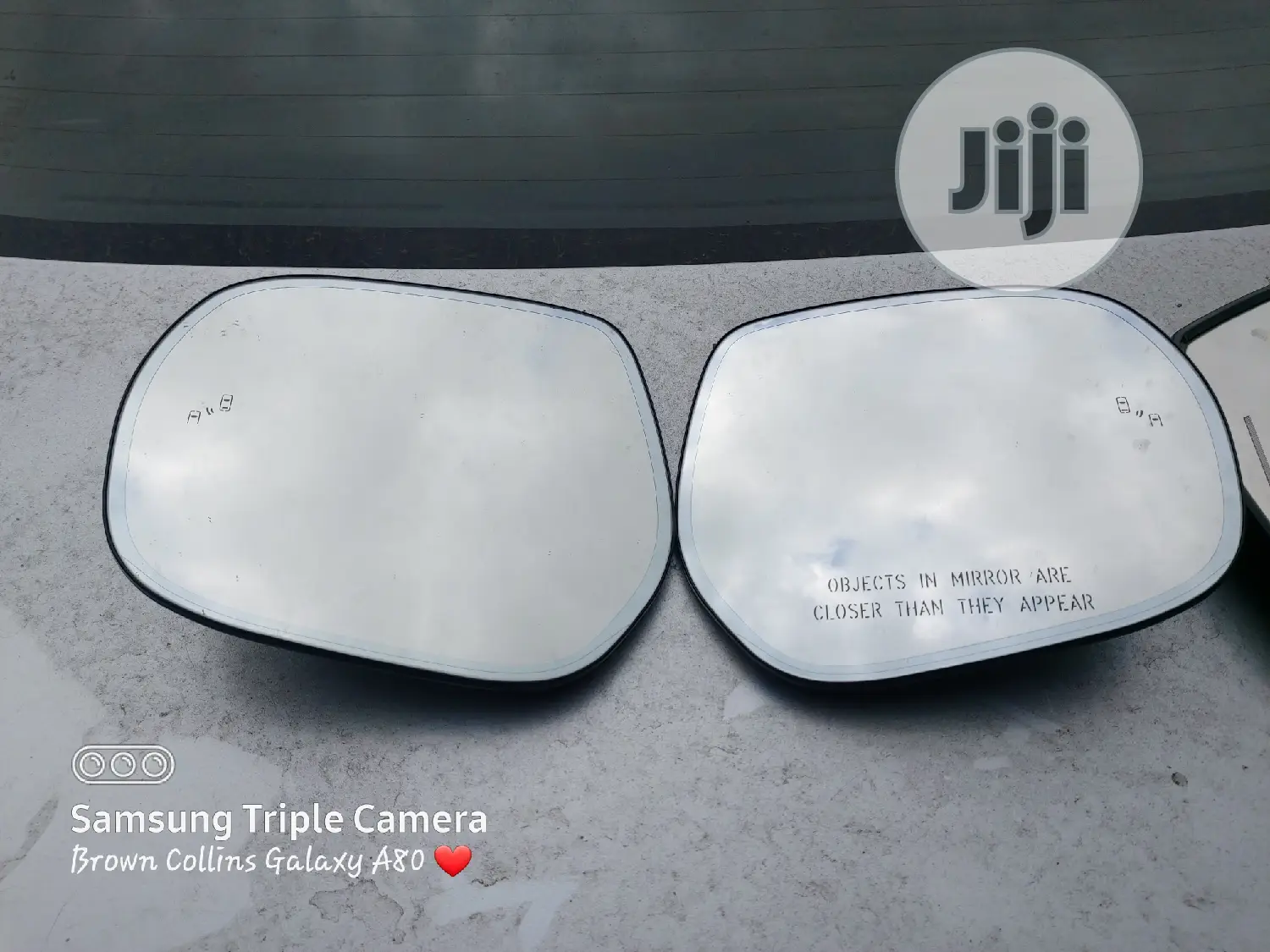 Side Mirror Glasses Lexus GX460 2014 to 2018 With Sensor