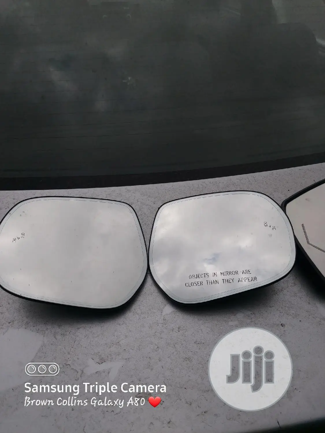 Side Mirror Glasses Lexus GX460 2014 to 2018 With Sensor