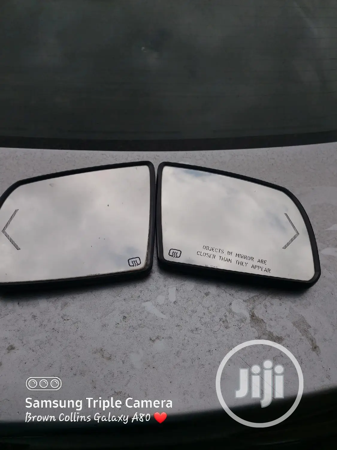 Side Mirrors Glasses for Toyota Tundra 2010 to 2017