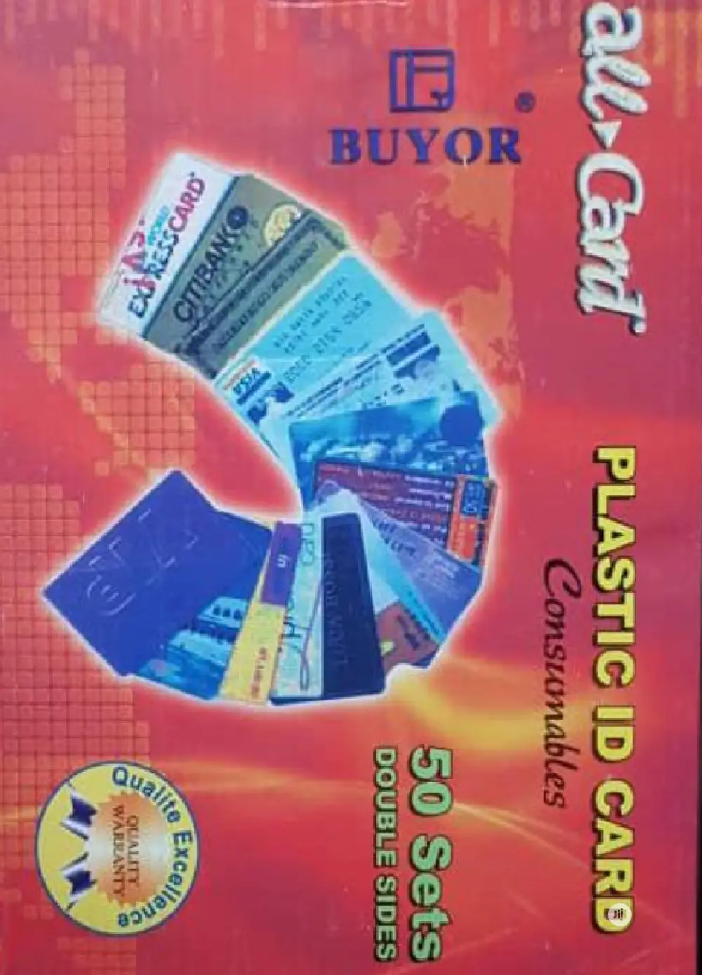 A4 Plastic Idcard Consumables