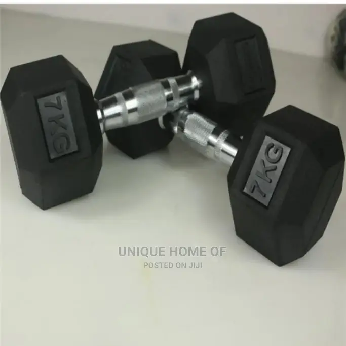 Hex Dumbbells 7kg - 7kg