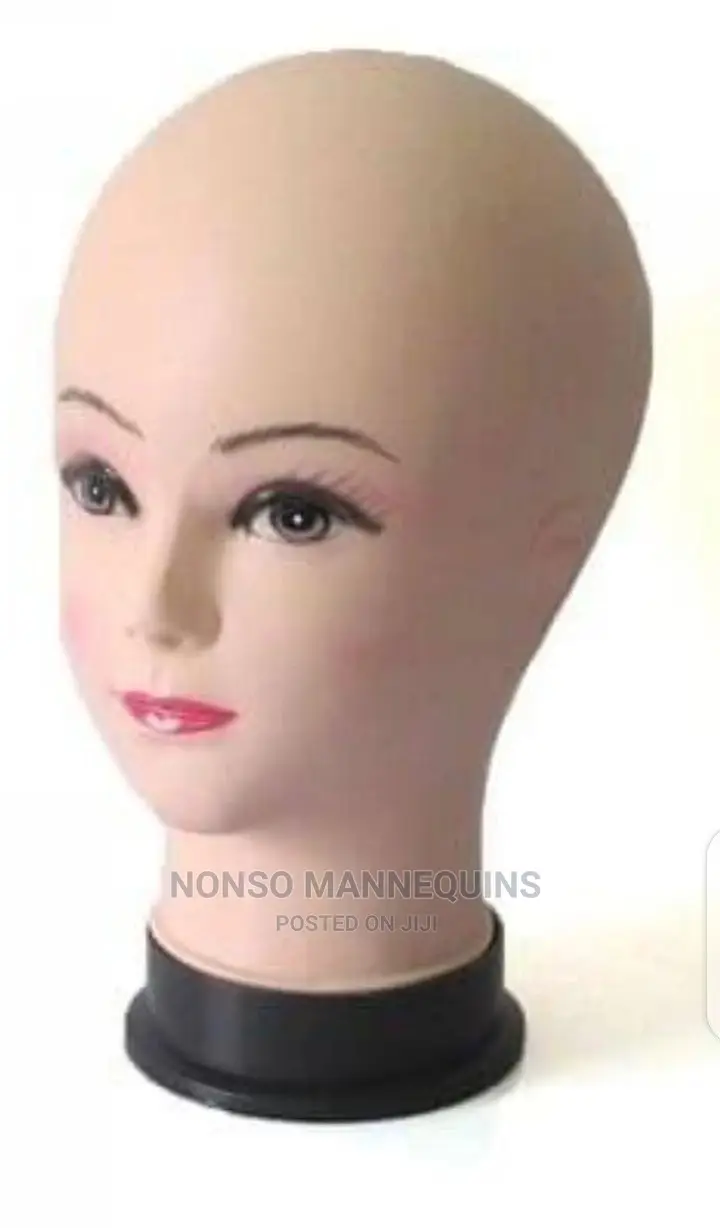 Rubber Pinnable Mannequin Head