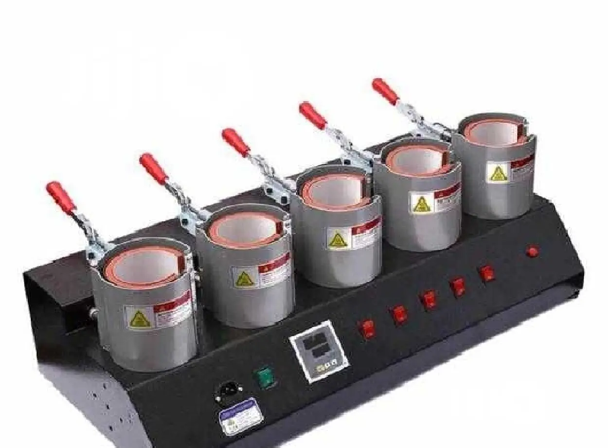 Great 5 In 1 Mug/Cup Heat Press Transfer Machine
