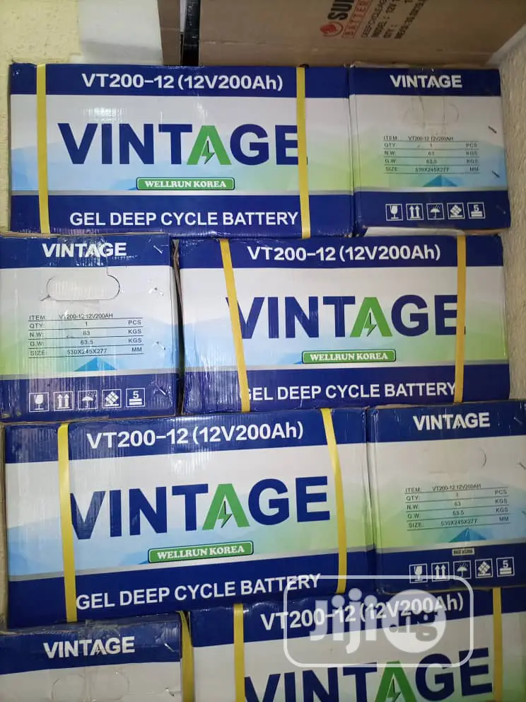 Vintage Inverter Battery 200ah