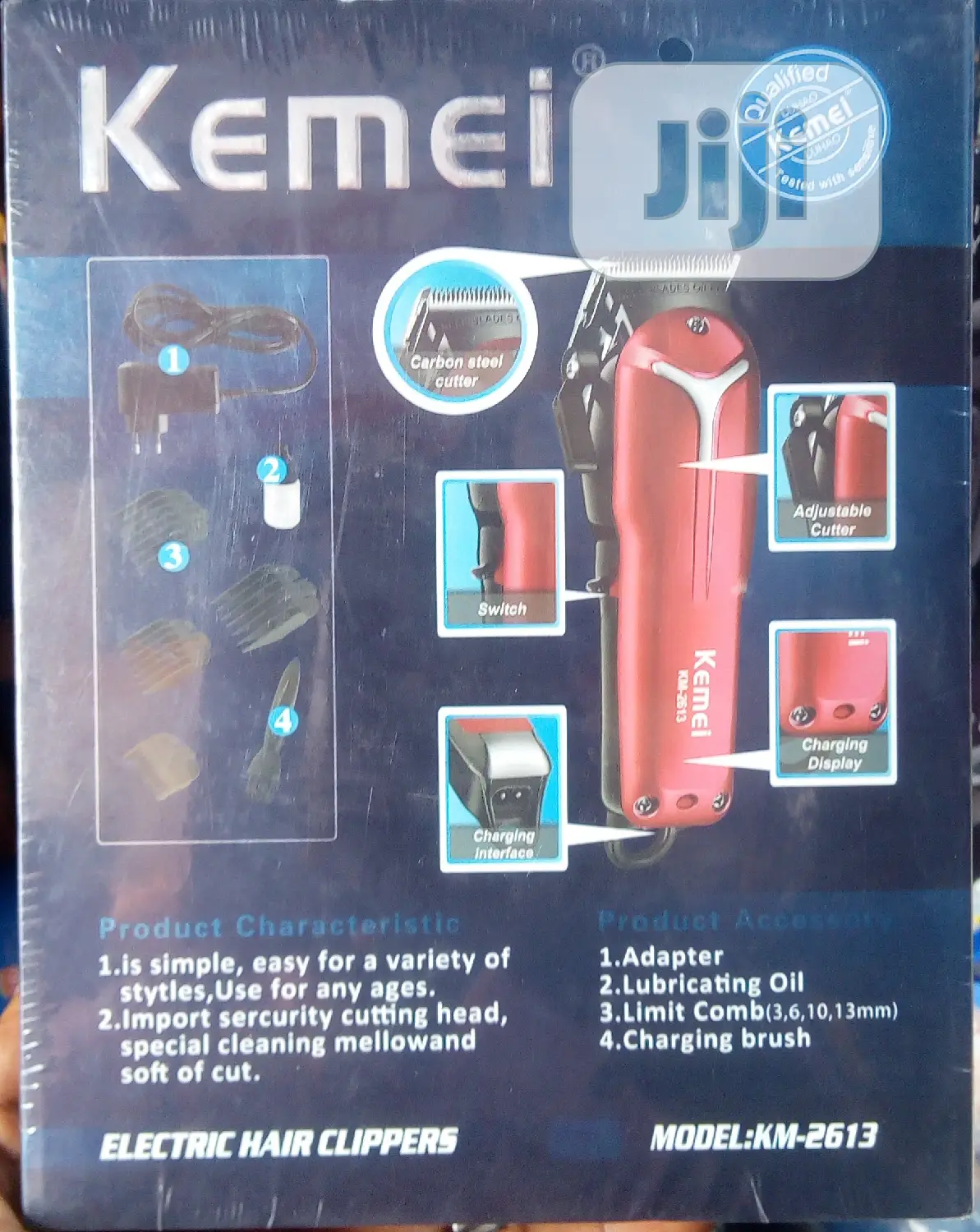 Kemei Professional Rechargeable Hair Clipper
