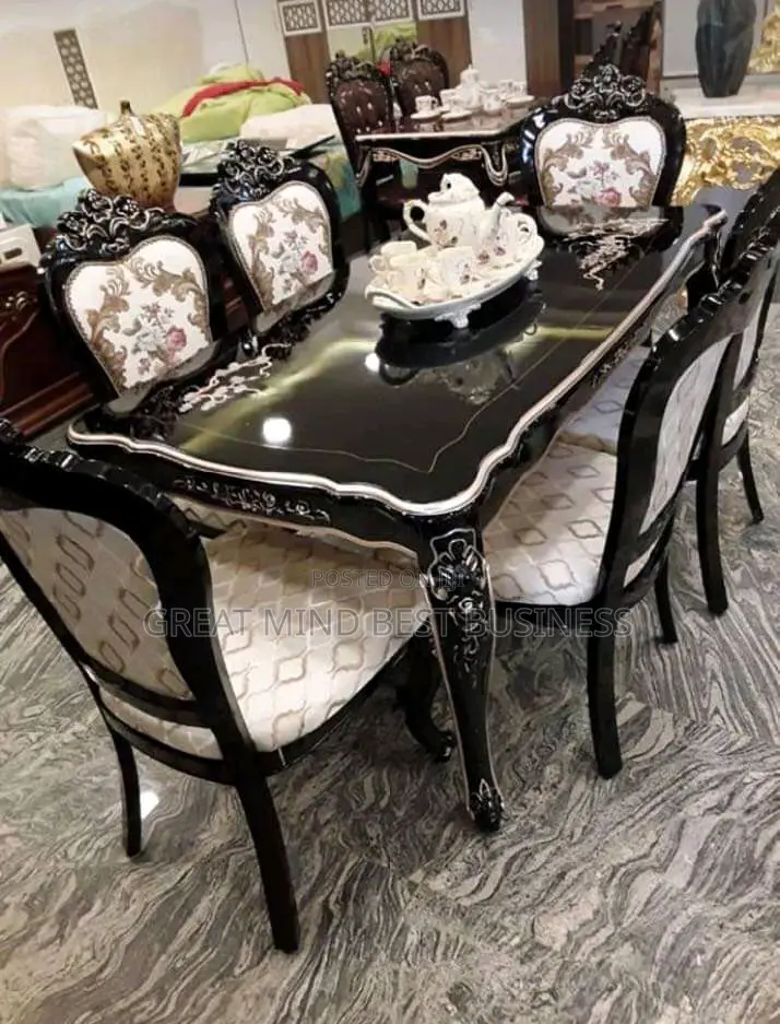 High Quality Royal Dining Table and Chairs