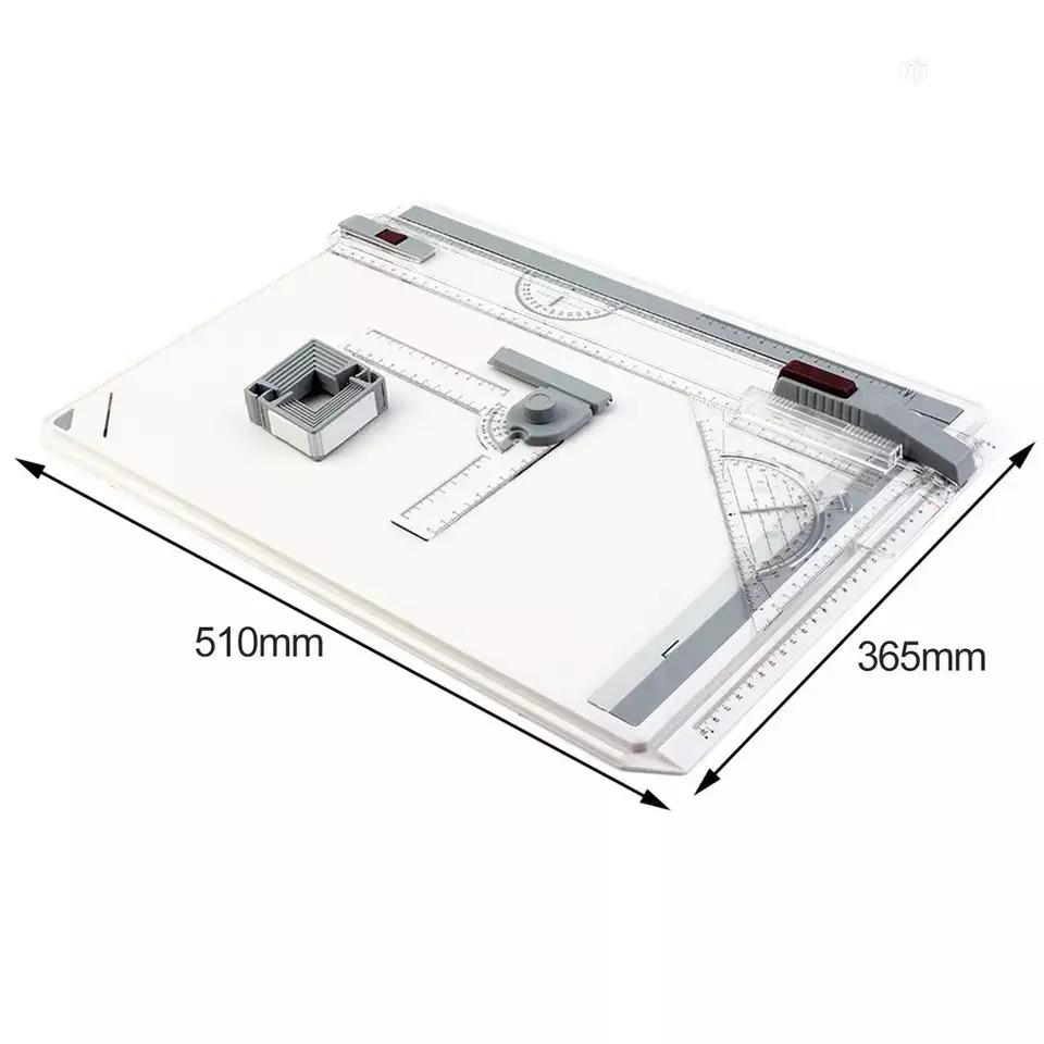 Portable A3 Drawing Board Draft Painting Board With Parallel