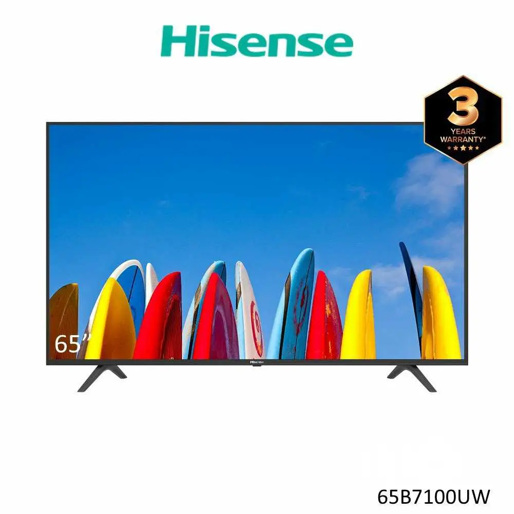 Hisense 65" Uhd A6n Series Smart Led Tv (1yr Warranty)