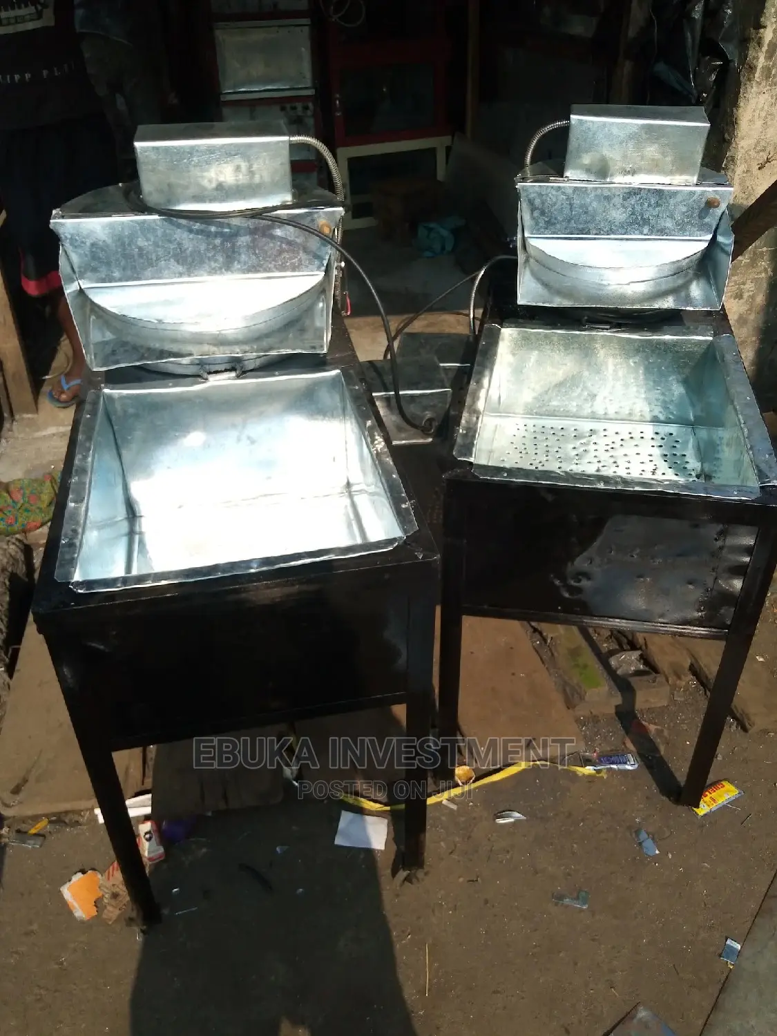 Electric and Gas Popcorn Machine