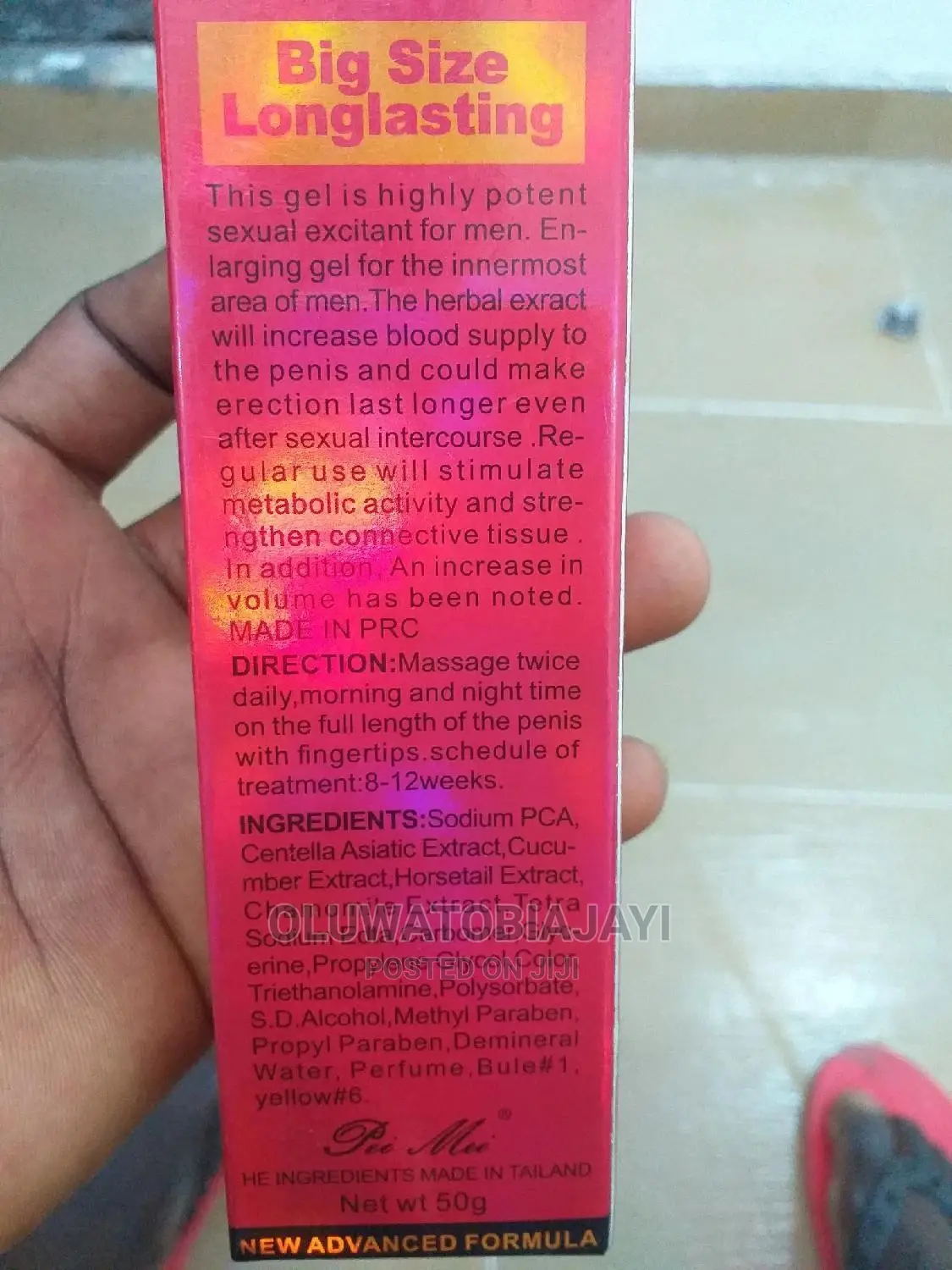Maxman Penis Enlargement Cream