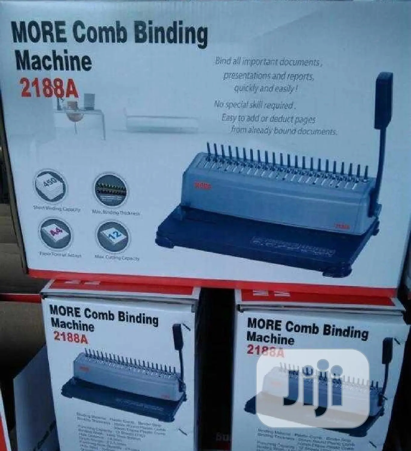More Comb Binding Machine Model 2188