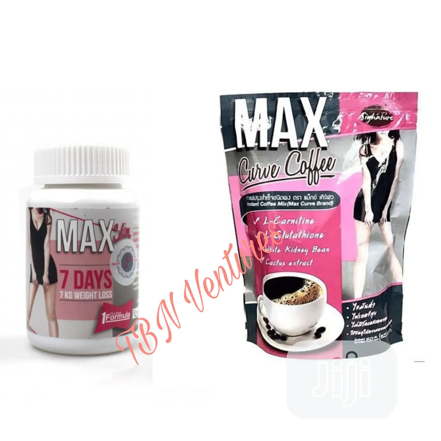 Max Slim 7 Days Weight Loss 30caps Max Curve Coffee