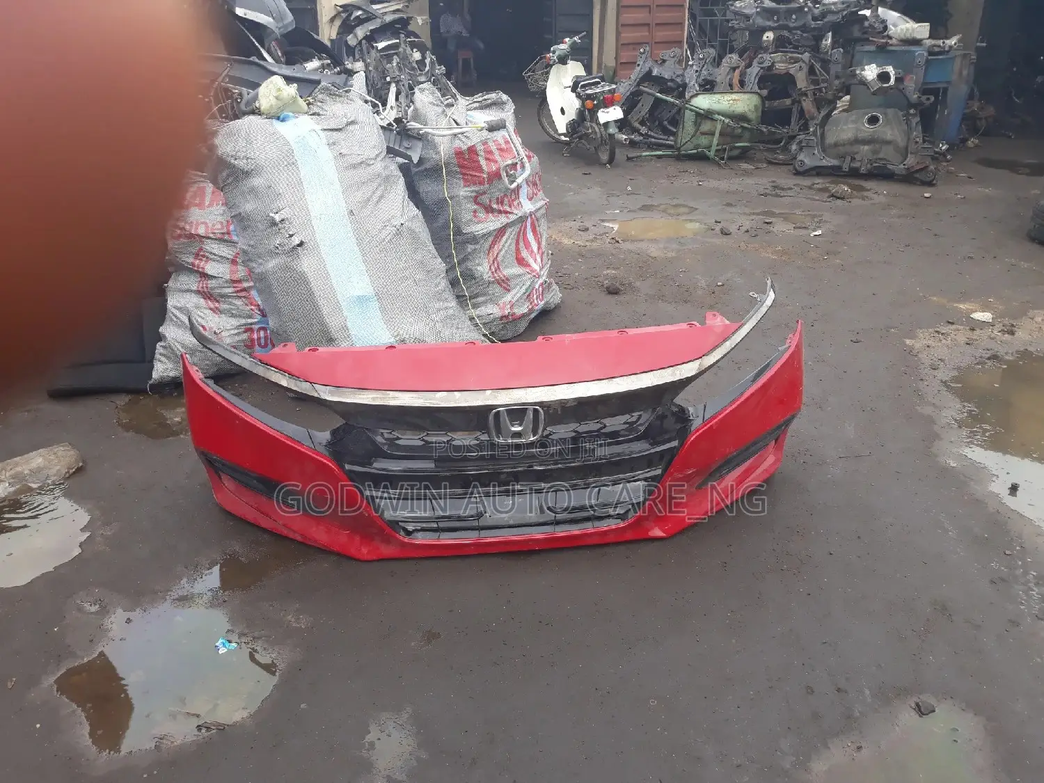 Honda Accord 2019model Complete Front Bumper And Components