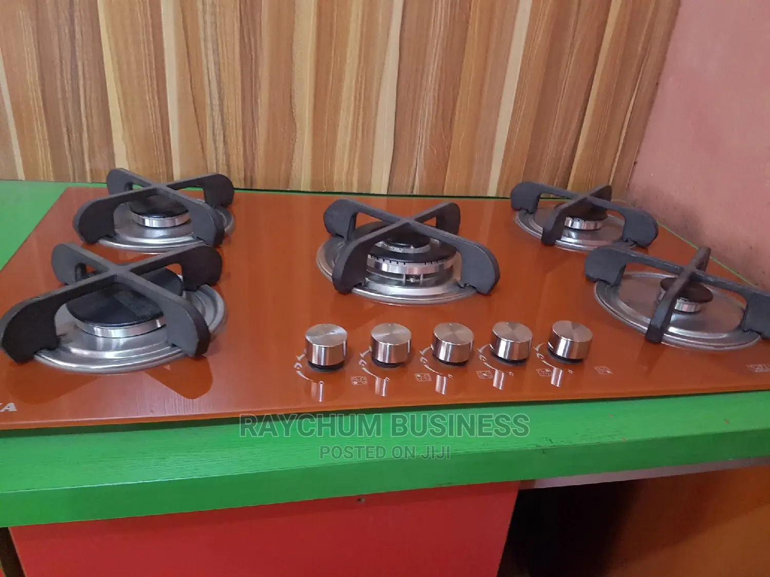 Inbulb Gas Cooker 5gas Burner Fitting Gas