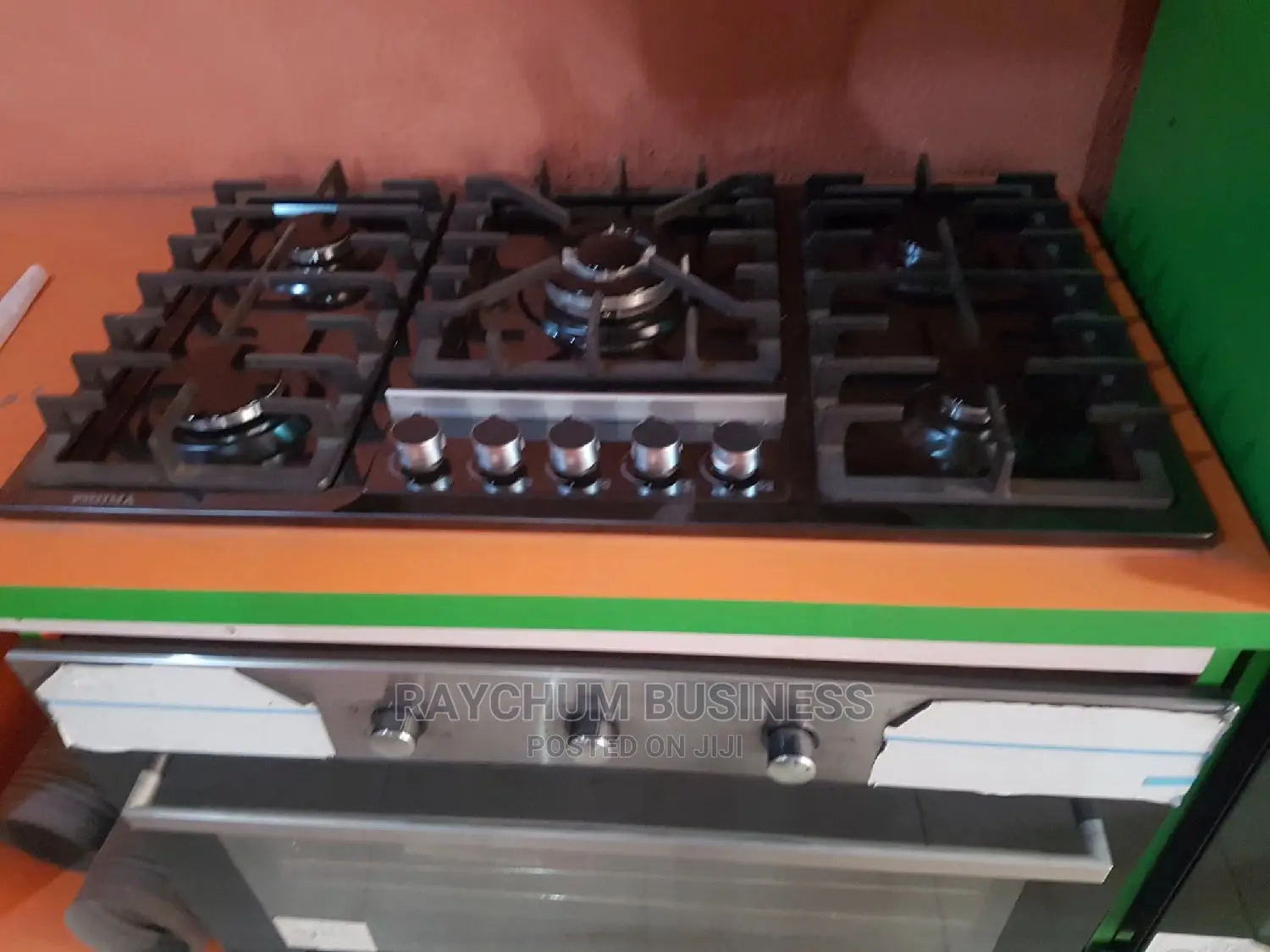 Inbulb Gas Cooker 5gas Burner Fitting Gas