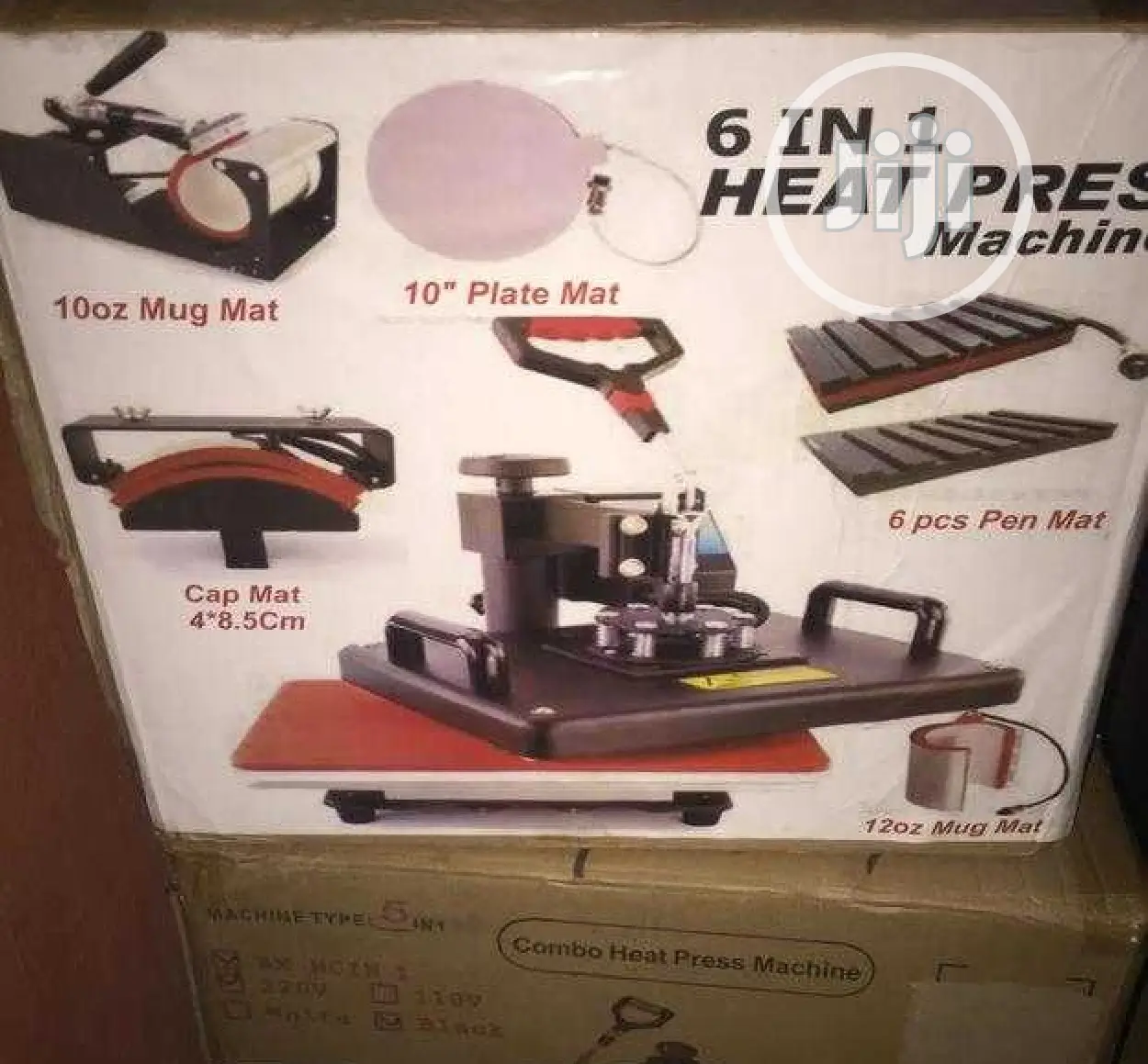 All In One Complete 6 In 1 Heat Transfer Machines