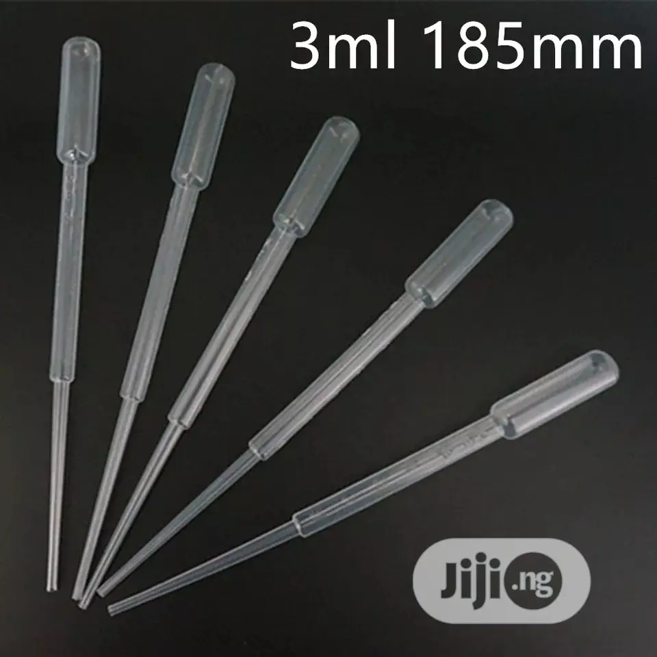3ml Plastic Pasteur Pipette Transfer Pipette Dropper 250pcs