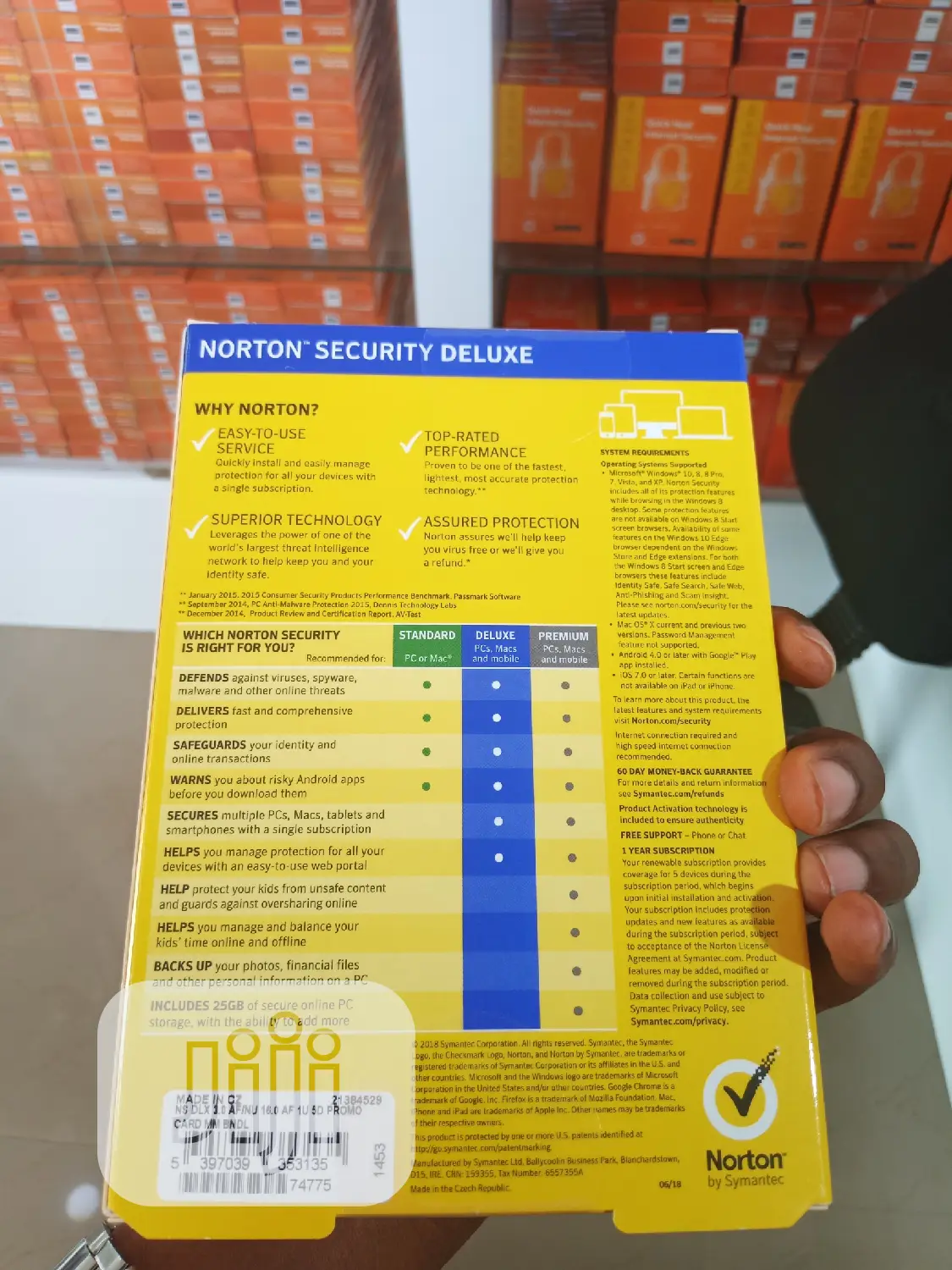 Norton Tm Security Deluxe - 5 Devices