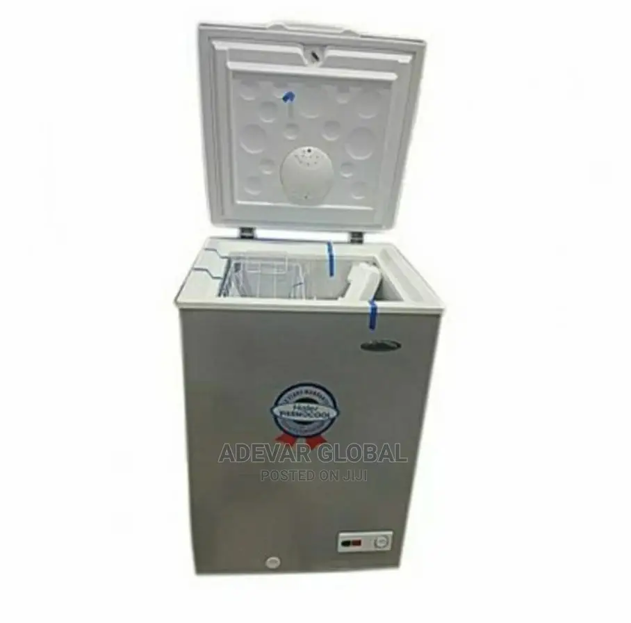Haier Thermocool Small Chest Freezer 100l HTF-100has -Silver