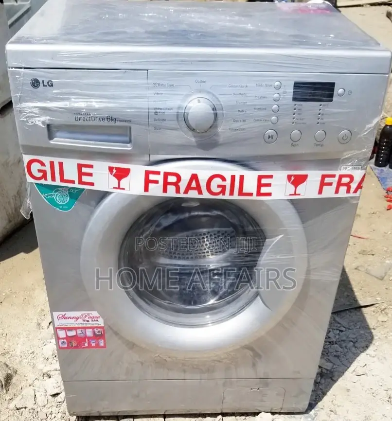 Lg 6kg Inverter Drive Washing Machine +Guarantee (Delivery)