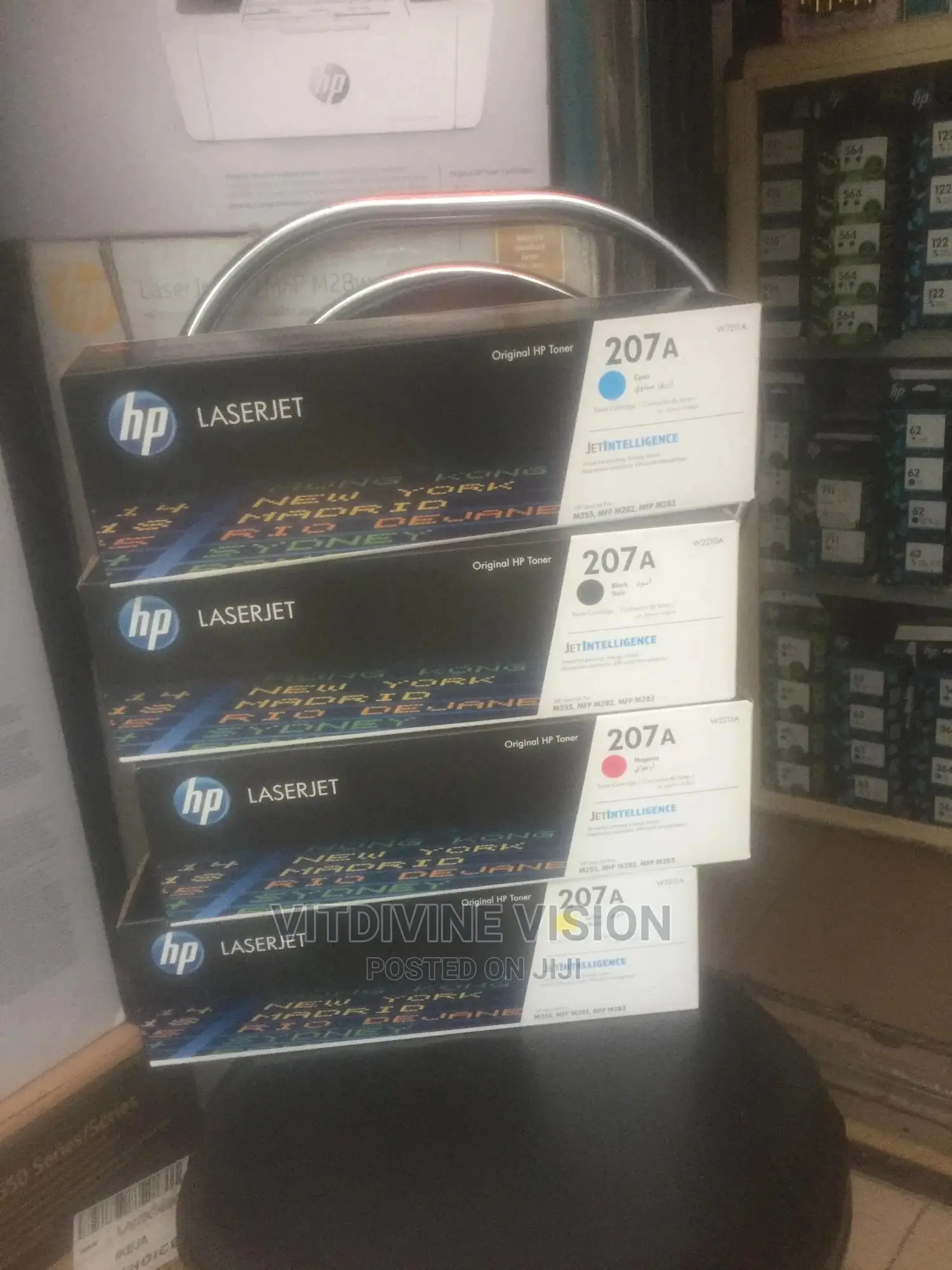 Hp 307a Toner Cartridge Black,Magenta,Cyan,Yellow
