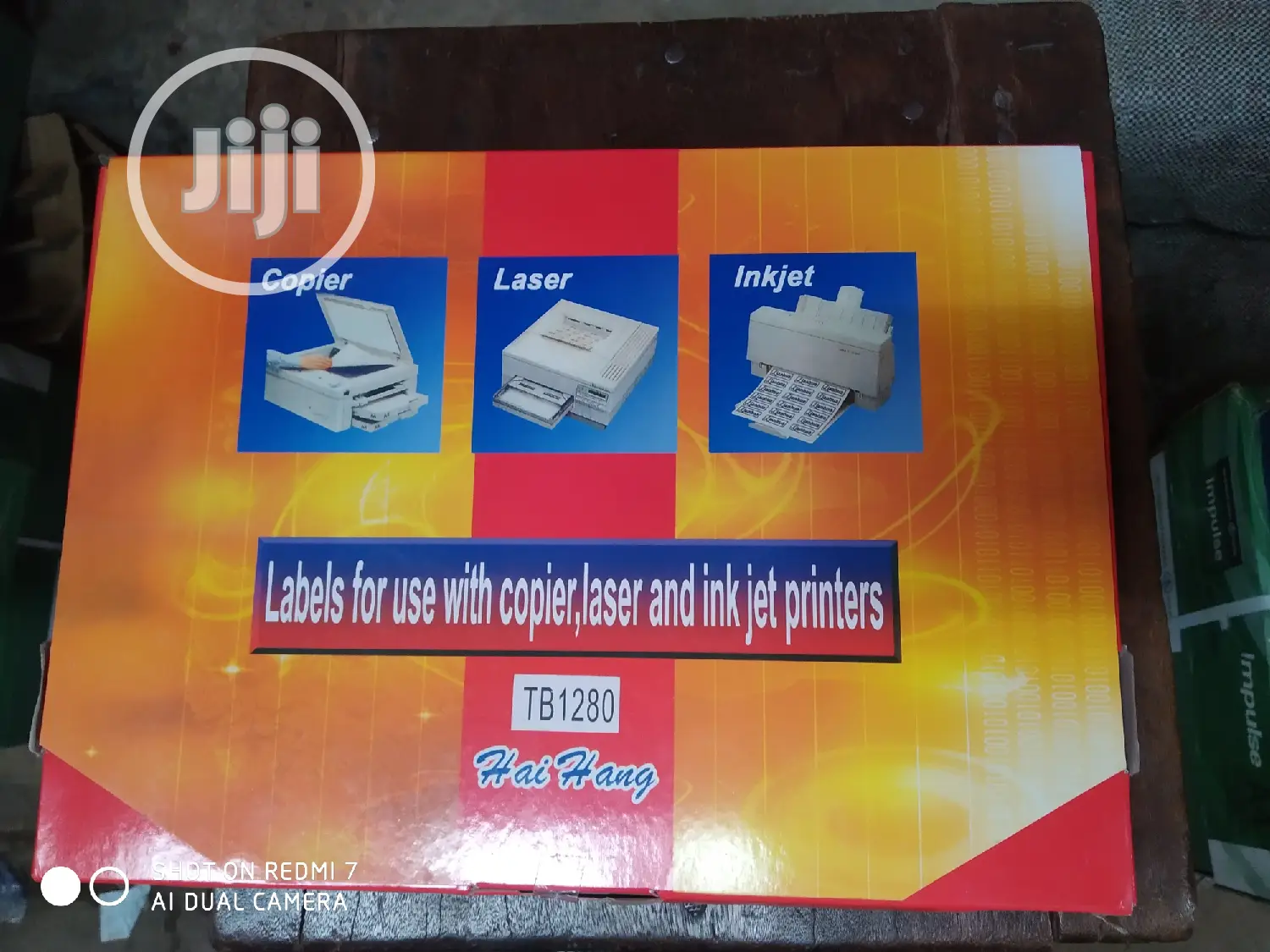 Labels for Use With Copier, Laser and Ink Jet Printers 100pc