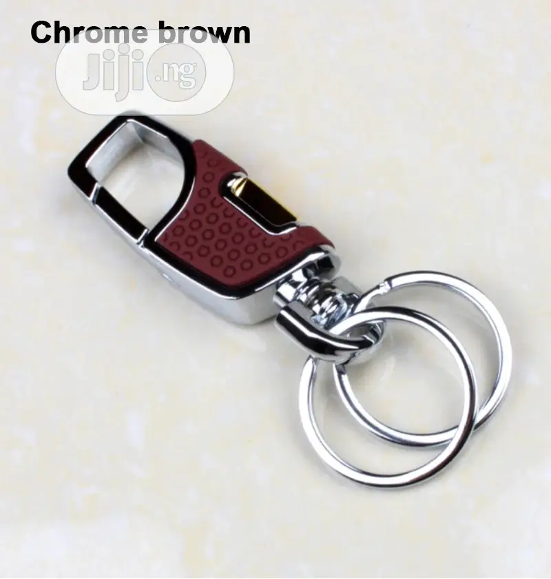 New Metal Car Key Ring Metal Key Chain Car 12pcs
