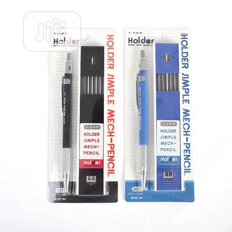 2.0 Mm 2b Lead Holder Metal Mechanical Drafting Drawing Penc