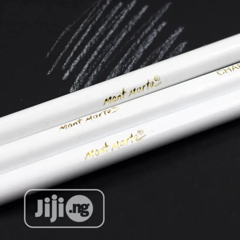 3pcs/Set White Highlight Sketch Charcoal Pencil Profession