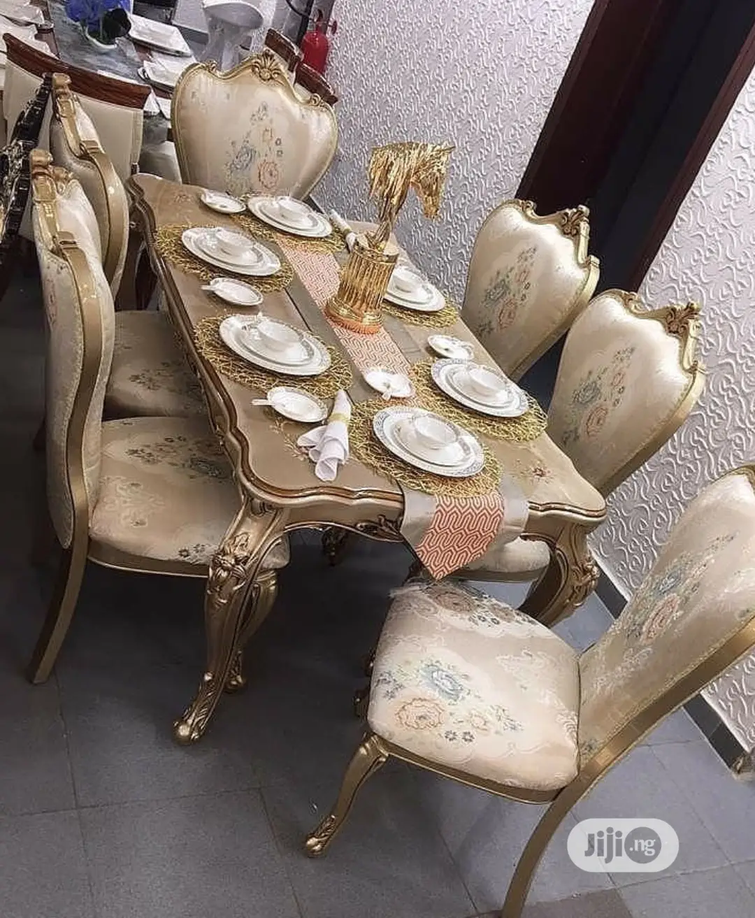 Original Executive Imported Dining Table Set,Six Seater