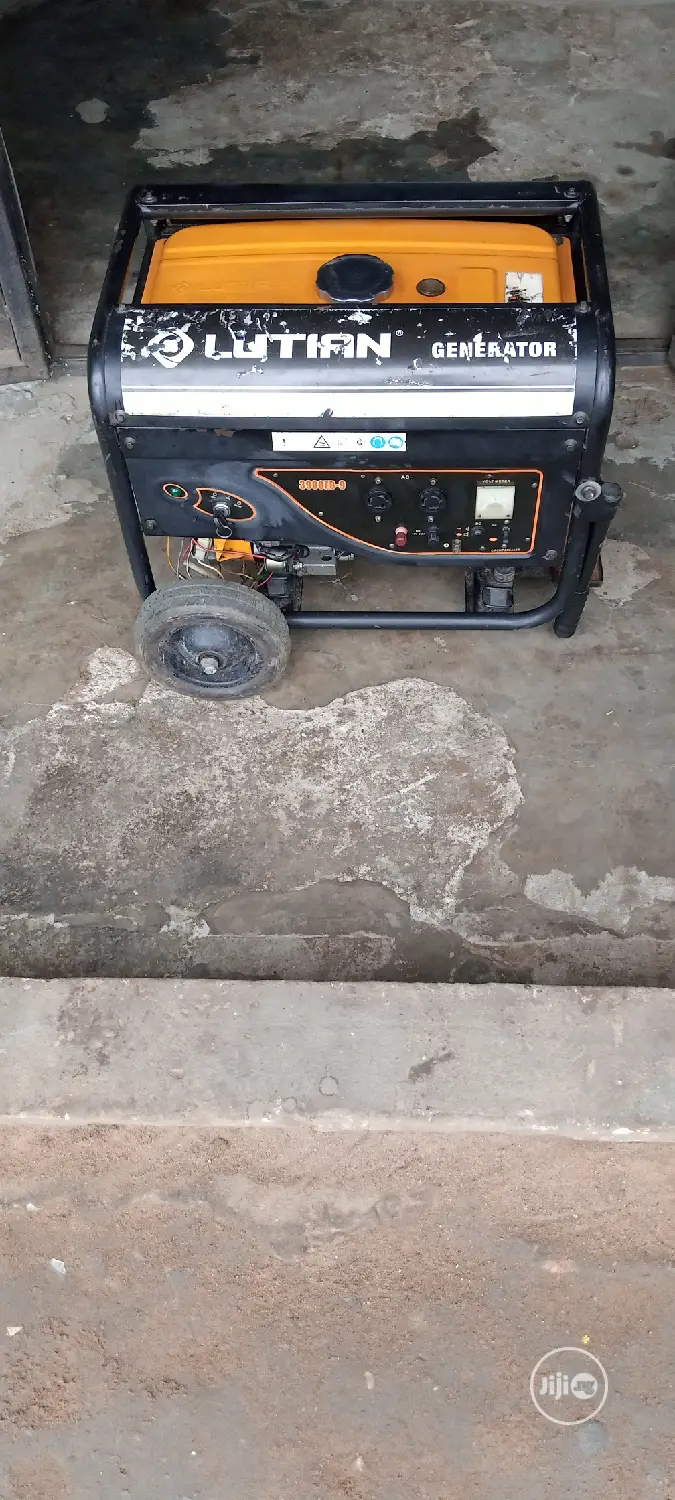 Fairly Used 3.5KVA Lutian LT3900EB-9 Gen With Its Receipt