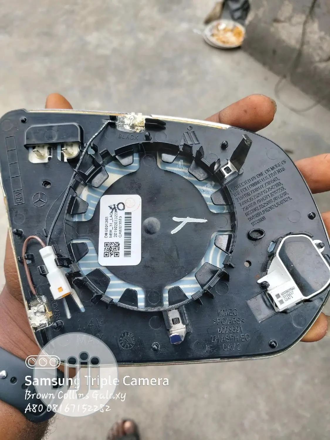 Side Mirror Glasses for Mercedes Benz G-Wagon 2019