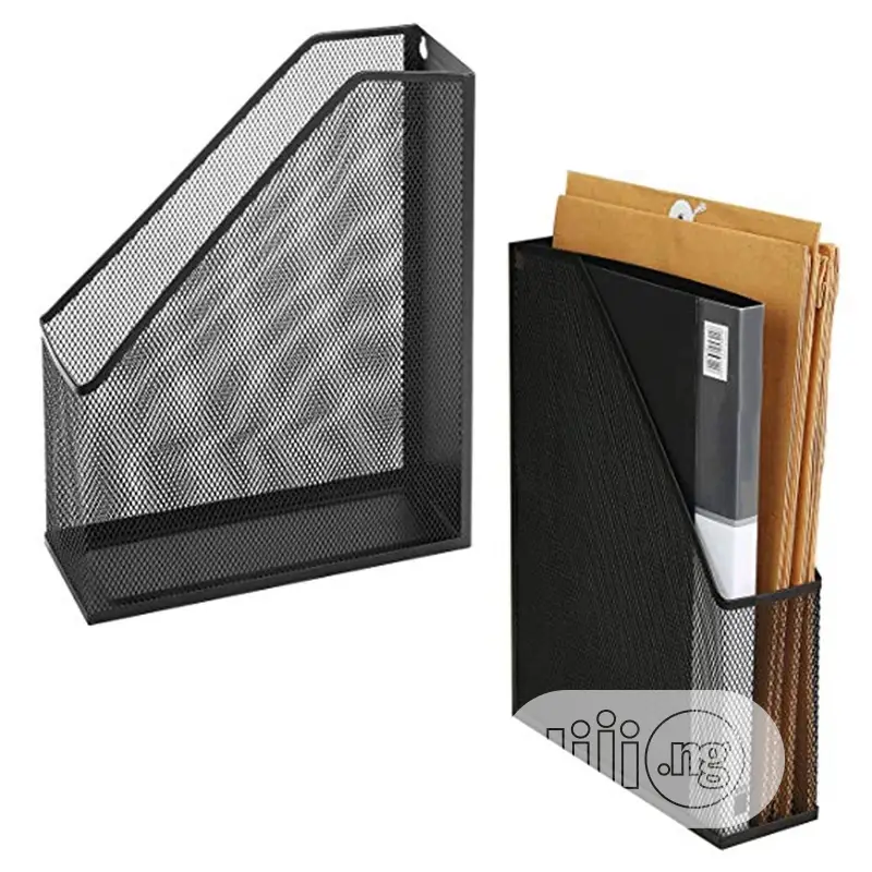 Wire Mesh Wall Mounted or Freestanding File 1set