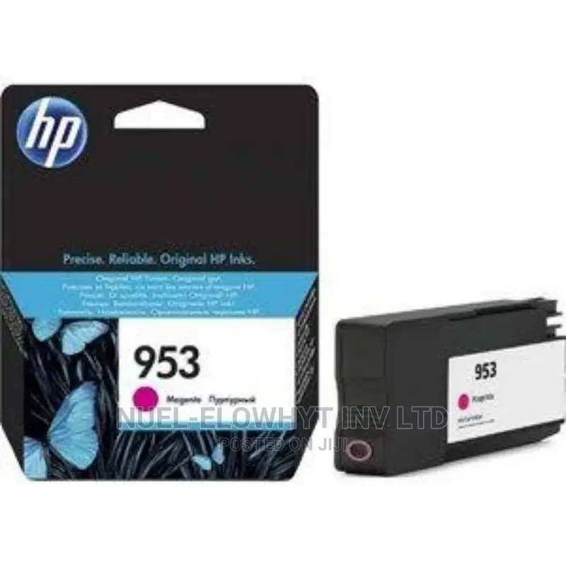 HP 953 Magenta Original Ink Cartridge
Part Number:F6U13AE