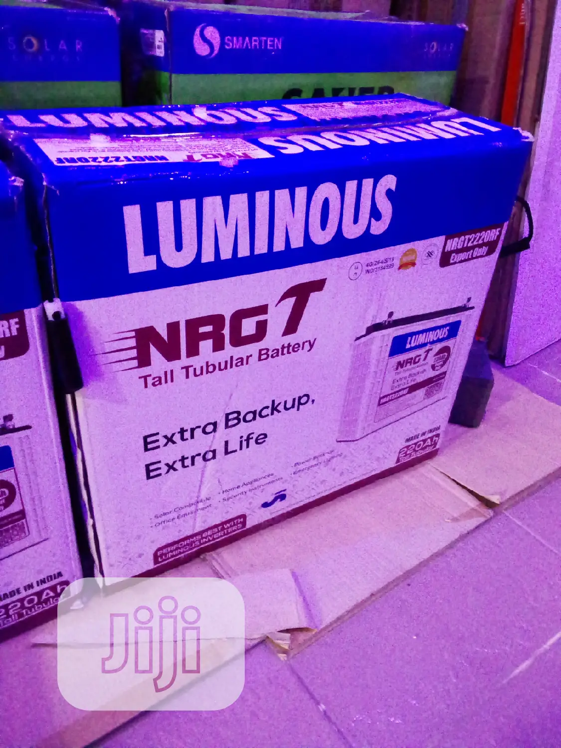 220ah Luminous Tall Tubular Batteries