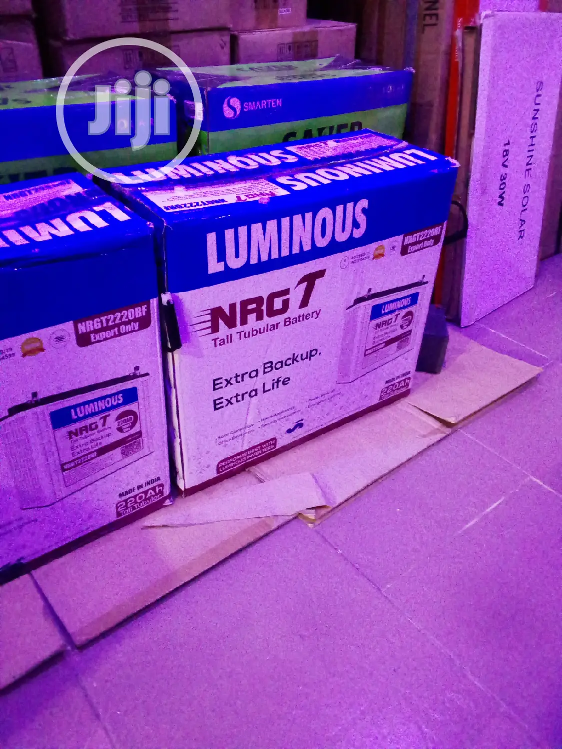 220ah Luminous Tall Tubular Batteries