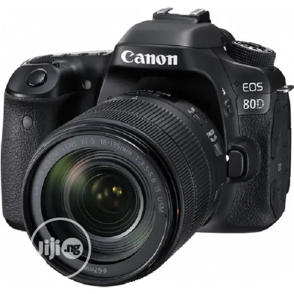 Canon EOS 80D DSLR Camera With 18-135mm Lens