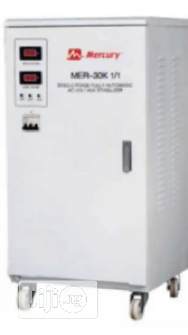 Mercury Stabilizer 30kva Servo Avr Single Phase