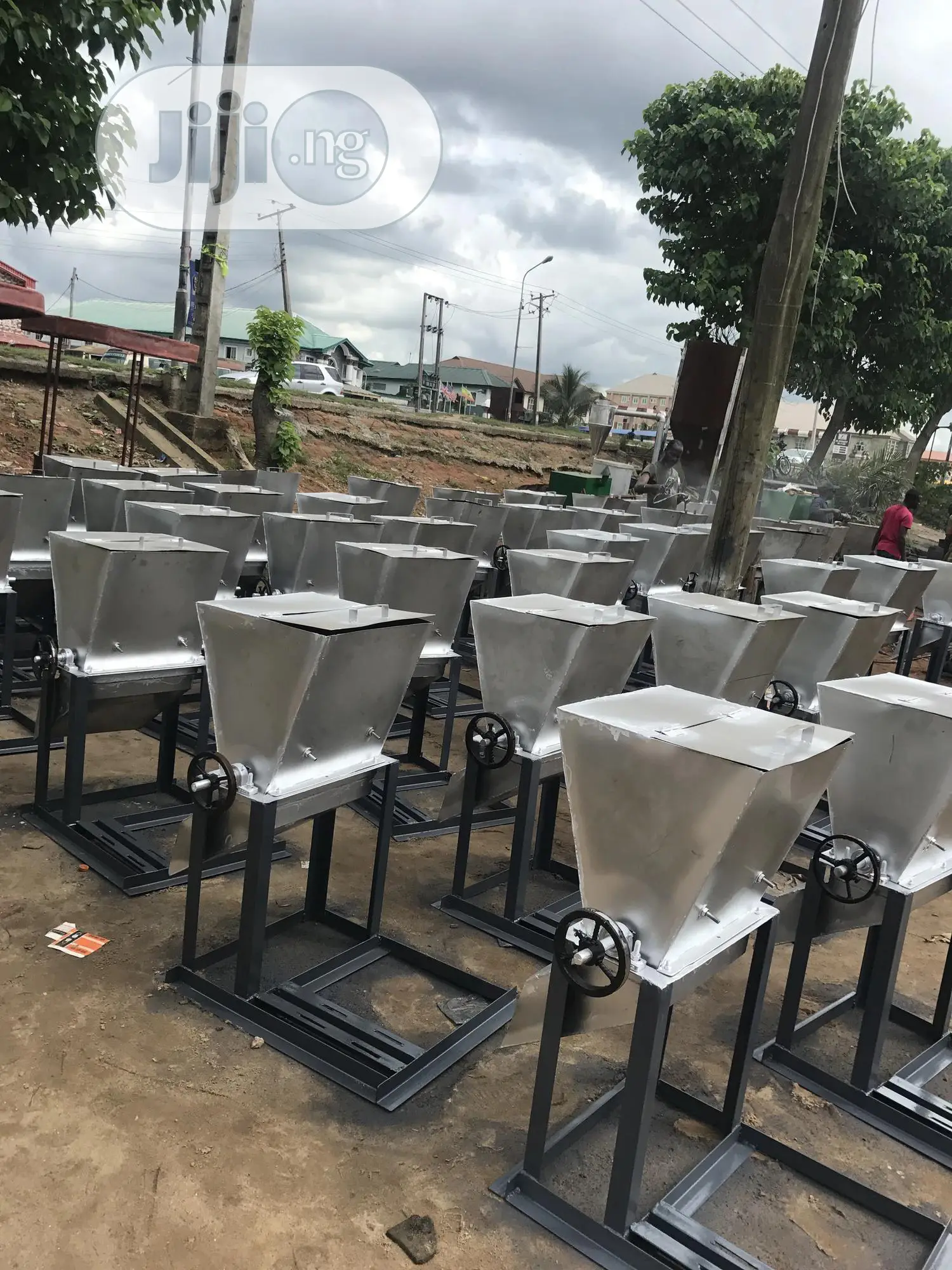 Complete Set of Garri Processing Machine Made With Stainles