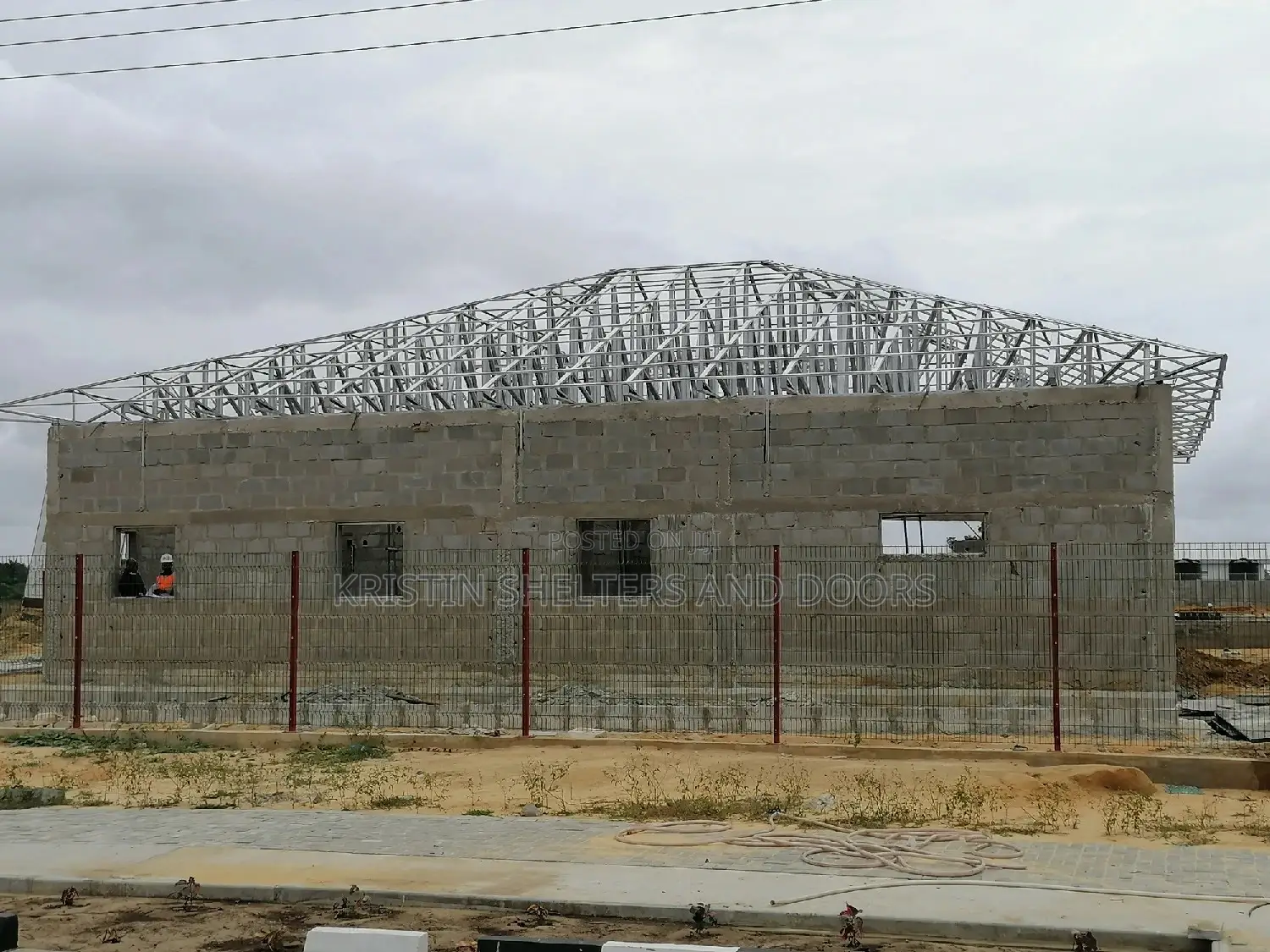Light Gauge Steel Trusses Galvanized Roofing