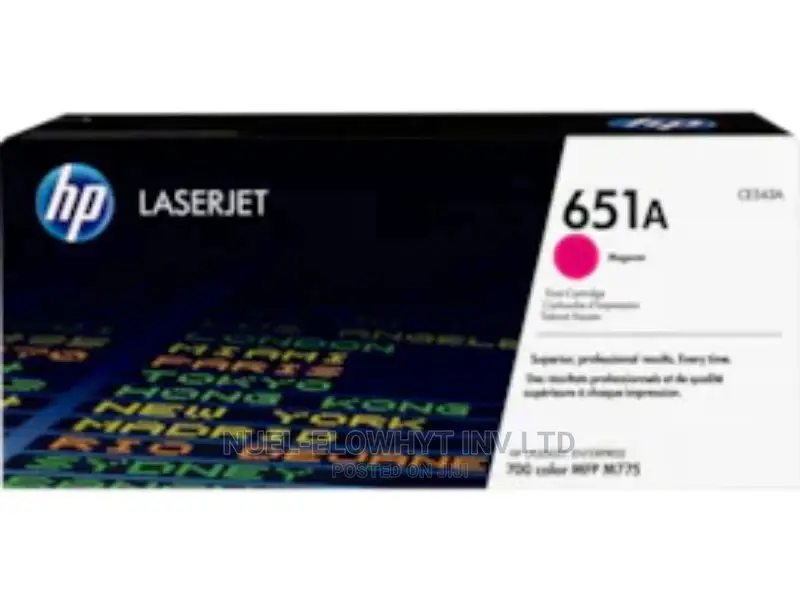 HP 651A Magenta Original Laserjet Toner Cartridge, CE343A