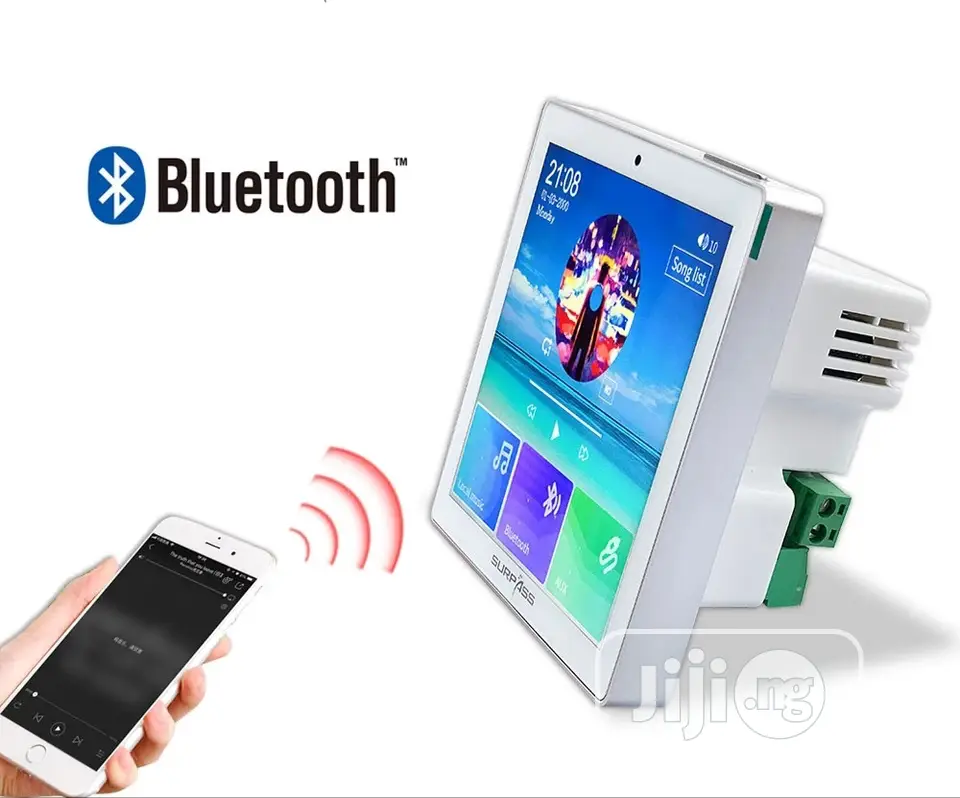 4" Wall Mount Ceiling Speaker Amplifier With Remote Control