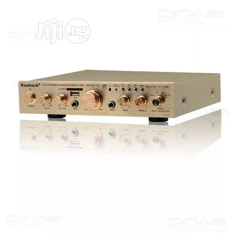 Portable Stereo Amplifier With USB