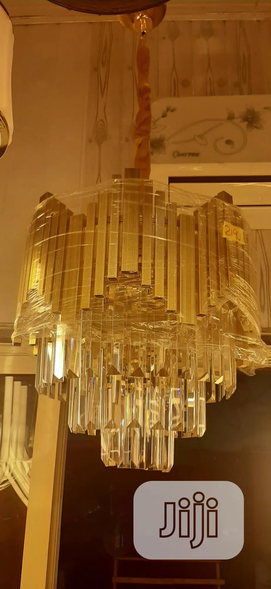 Crystal Gold Chanderlier