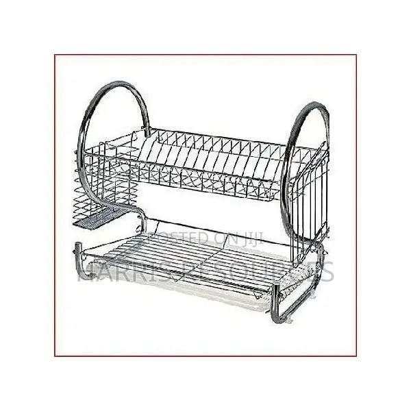 22 Inches Stainless Steel Plates Rack